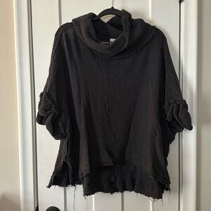 We The Free Gray Pullover Sweater